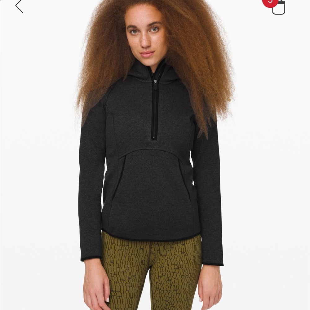 Fleece and thank you pullover lululemon